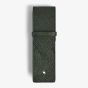 Montblanc Sartorial Tweed Green Leather Double Pen Pouch 220355