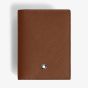 Montblanc Sartorial Fauve Leather 4CC Card Holder 220393