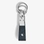Montblanc Sartorial Tweed Blue Leather Loop Key Fob 220397