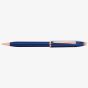 Cross Century II Translucent Cobalt Blue Lacquer Ballpoint Pen AT0082WG-138