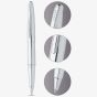 Cross ATX Pure Chrome Rollerball Pen AT885-2