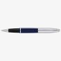 Cross Calais Chrome & Blue Lacquer Rollerball Pen AT0115-3