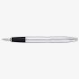 Cross Calais Polished Chrome Stainless Steel Medium Nib Fountain Pen AT0116-1MS
