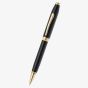 Cross Foundry Glossy Black Lacquer & Gold Ballpoint Pen AT0812-2