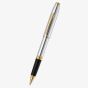 Cross Foundry Polished Chrome & Gold Rollerball Pen AT0815-3