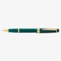 Cross Bailey Light Green Resin & Gold Tone Rollerball Pen AT0745-12