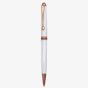 Bridgewater Winchester White And Rose Gold Ballpoint Pen 337422