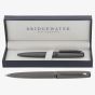 Bridgewater Stirling Matte Grey & Gunmetal Ballpoint Pen 337453