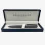 Bridgewater Stirling Matte Grey & Gunmetal Ballpoint Pen 337453