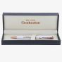 Bridgewater White & Rose Gold Graduation Occasion Pen 346606