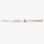 Bridgewater White & Rose Gold Graduation Occasion Pen 346606