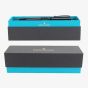 Black Ribbed Fountain & Rollerball Pen Set PS-04