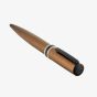 BOSS Arche Brushed Ring Camel Ballpoint Pen HSR6964X