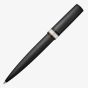 BOSS Arche Brushed Ring Black Ballpoint Pen HSR6964A