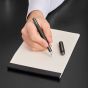 BOSS Contour Pinstripe Black Fountain Pen HSV6762A