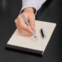BOSS Essential Classic Black & Chrome Fountain Pen HSN6872A