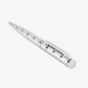 BOSS Loop Stripes Chrome Ballpoint Pen HSH6854B