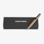 BOSS Illusion Arcade Camel & Gunmetal Ballpoint Pen HSV5694X