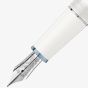 Montblanc Meisterstuck Glacier Classique White Fountain Pen M 129399