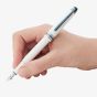 Montblanc Meisterstuck Glacier Classique White Fountain Pen M 129399