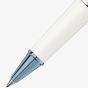 Montblanc Meisterstuck Glacier Classique White Rollerball Pen 129400