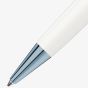 Montblanc Meisterstuck Glacier Classique White Ballpoint Pen 129401