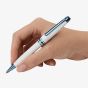 Montblanc Meisterstuck Glacier Classique White Ballpoint Pen 129401
