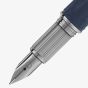 Montblanc StarWalker SpaceBlue Doue Fountain Pen 130215