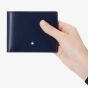 Montblanc Meisterstuck 6cc Ink Blue Wallet 131692