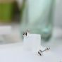 Kit Heath Sterling Silver Miniatures Sweet Heart Stud Earrings 40031RP