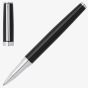 BOSS Gear Icon Black & Chrome Plated Rollerball Pen HSN2545A