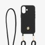 BOSS Double B Black & Gold iPhone Case With Strap HEH520A16N