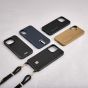 BOSS Double B Black & Gold iPhone Case With Strap HEH520A16N