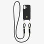 BOSS Double B Black & Gold iPhone Case With Strap HEH520A16N