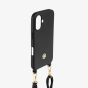 BOSS Double B Black & Gold iPhone Case With Strap HEH520A16N