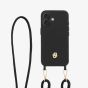 BOSS Double B Black & Gold iPhone Case With Strap HEH520A16N