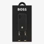 BOSS Double B Black & Gold iPhone Case With Strap HEH520A16N