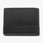 Zippo Carbon Fibre Pattern Black Leather Wallet 2007995