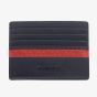 Zippo Navy Blue Red Stripe Card Holder Wallet 2008017