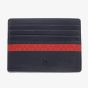 Zippo Navy Blue Red Stripe Card Holder Wallet 2008017