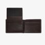 Zippo Brown Leather Tri-Fold Wallet 2006053