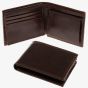 Equilibrium Mens Brown Leather Wallet 6041