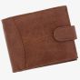 Equilibrium Mens Tan Stylish Modern Leather Wallet 349847