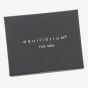 Equilibrium Mens Black Stitched Wallet 59770