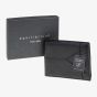Equilibrium Mens Black V Stitched Wallet 329860