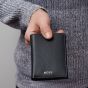 BOSS Classic Grained Black Trifold Wallet HLF416A