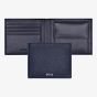 BOSS Classic Grained Navy Money Wallet Wallet HLM416N