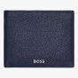 BOSS Classic Grained Navy Money Wallet Wallet HLM416N