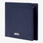 BOSS Classic Grained Navy Money Wallet Wallet HLM416N
