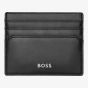BOSS Classic Smooth Black Card Holder Wallet HLC403A